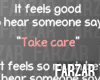 [Fz] TAKE CARE