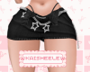 🩵 Black Mini Skirt