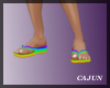 Rainbow Wedges