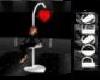 COUPLES lamp ! Red Heart
