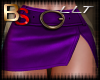 (BS) Leather Skirt V LLT