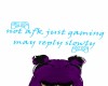 not afk just gaming ps
