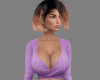 Latex Purple Skirt RL