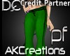 (AK)PF holiday pants grn