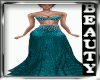 BEAUTY GOWN TEAL