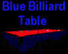 Blue Billiard Table