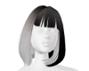 LYN BLACK & WHITE HAIR