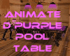 (BX)PoolTable Purple Top