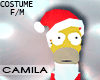 ! Santa is Homero Simpson In Christmas