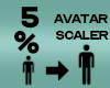 Avatar Scaler 5%
