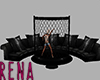 Queen/K Dance Cage Couch