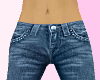 Tight Blue Jeans Female