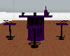 purple table