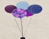 Balloons - blue/purp