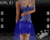♔K Glam Gown Blue