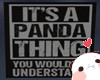 Panda Things Poster