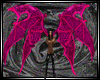M/F Pink Dragon Wings