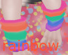 rainbow kitty warmers