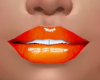 Diane Neon Orange Lips 2