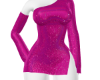 Pink Layna Glitter Dress