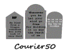 C50 Funny Tombstones