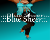.::Blue Sheer Top::.