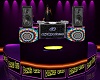 Purple Animated DJ Booth
