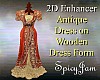 2D  Antq Dress on Form 1