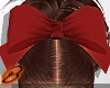 Red Cheer Hair Bow