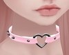 HJ! Heart Collar - Pink