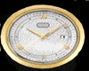 Gold wrist watch