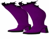WickedWings Purple Boots
