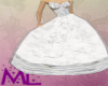 (MLe) Silvery White Gown