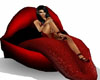 Red Lips 1Icker Couch
