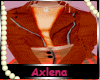 Orange Couture Leather