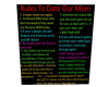 Rules to date mama Ang