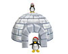 WINTER IGLOO W/PENQUINS