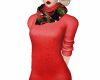 Christmas Scarf Sweater