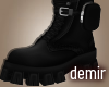 [D] Noox black boots