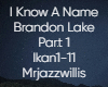 I Know A Name