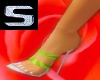 (SSS)sexy heels green si