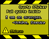 Sasuke - Quote