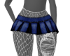 Blue Pleated Skirt