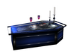 TABLE BASSE GOTHIC BLEU