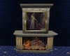 Camelot Fireplace Blue