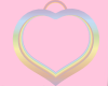  Rainbow Heart Cuddle 