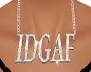 IDGAF Silver