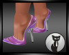 Purple Plastic Heels