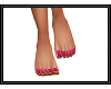 {G} Pink Bare Feet