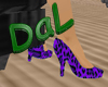 purple leopard shoes